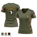 Tiger Force 55923978 Women's Short Sleeve V-neck Shirt - 1