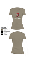 112th, 1/1 BN CRDT 19582480 Women's Short Sleeve V-neck Shirt - 64