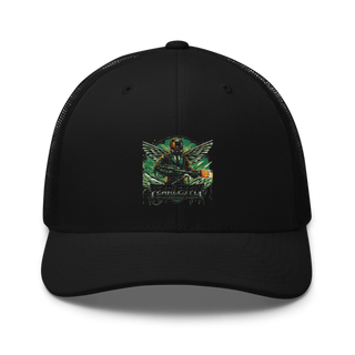 Fearless Fly Auto Detailing &Power Washing 44092363 Retro Trucker Hat | Yupoong 6606