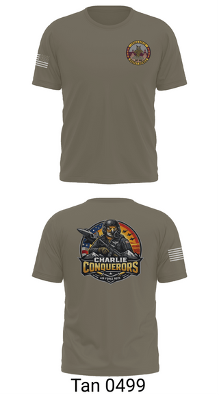Short Sleeve Performance Shirt, Charlie conquerors, Air Force, Teamtime, Team time, sublimation, custom sports apparel, team uniforms, spirit wear, spiritwear, sports uniforms, custom shirts, team store, custom team store, fundraiser sports, apparel fundraiser