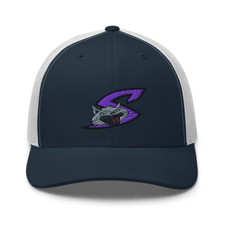 Falcon Middle School Basketball 65038956 Retro Trucker Hat | Yupoong 6606