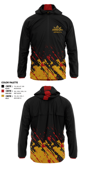 Windbreaker, Alpha One Immortals, Softball, Teamtime, Team time, sublimation, custom sports apparel, team uniforms, spirit wear, spiritwear, sports uniforms, custom shirts, team store, custom team store, fundraiser sports, apparel fundraiser