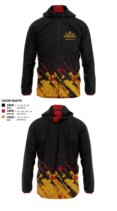 Alpha One Immortals 7766143 Windbreaker - 1