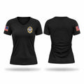 Watkinsville Police Women's Short Sleeve V-neck Shirt - 1