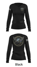 Kenova Police Department 41112313 Women's Long Sleeve V-neck Shirt - 23