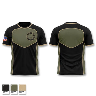 Short Sleeve Performance Shirt, Burlington County Fire Marshal’s Office, Fire Department, Teamtime, Team time, sublimation, custom sports apparel, team uniforms, spirit wear, spiritwear, sports uniforms, custom shirts, team store, custom team store, fundraiser sports, apparel fundraiser