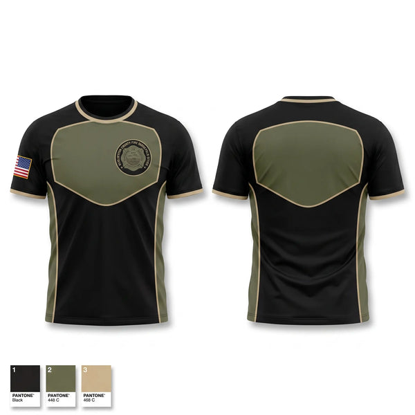 Short Sleeve Performance Shirt, Burlington County Fire Marshal’s Office, Fire Department, Teamtime, Team time, sublimation, custom sports apparel, team uniforms, spirit wear, spiritwear, sports uniforms, custom shirts, team store, custom team store, fundraiser sports, apparel fundraiser