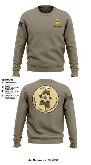 Crew Neck Sweatshirt, , National Guard, Teamtime, Team time, sublimation, custom sports apparel, team uniforms, spirit wear, spiritwear, sports uniforms, custom shirts, team store, custom team store, fundraiser sports, apparel fundraiser