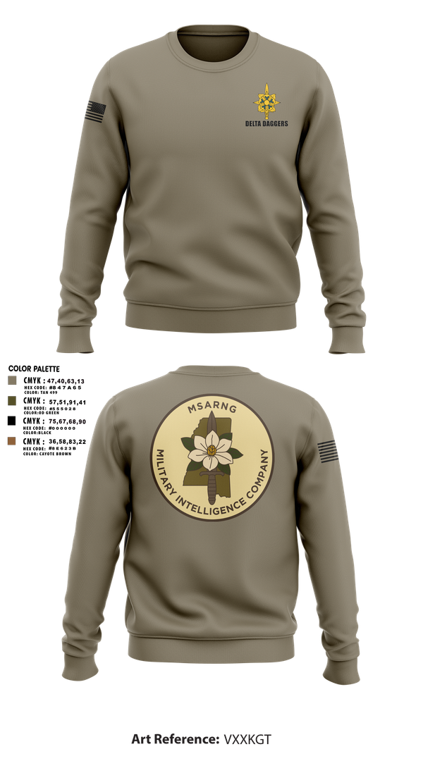 Crew Neck Sweatshirt, , National Guard, Teamtime, Team time, sublimation, custom sports apparel, team uniforms, spirit wear, spiritwear, sports uniforms, custom shirts, team store, custom team store, fundraiser sports, apparel fundraiser
