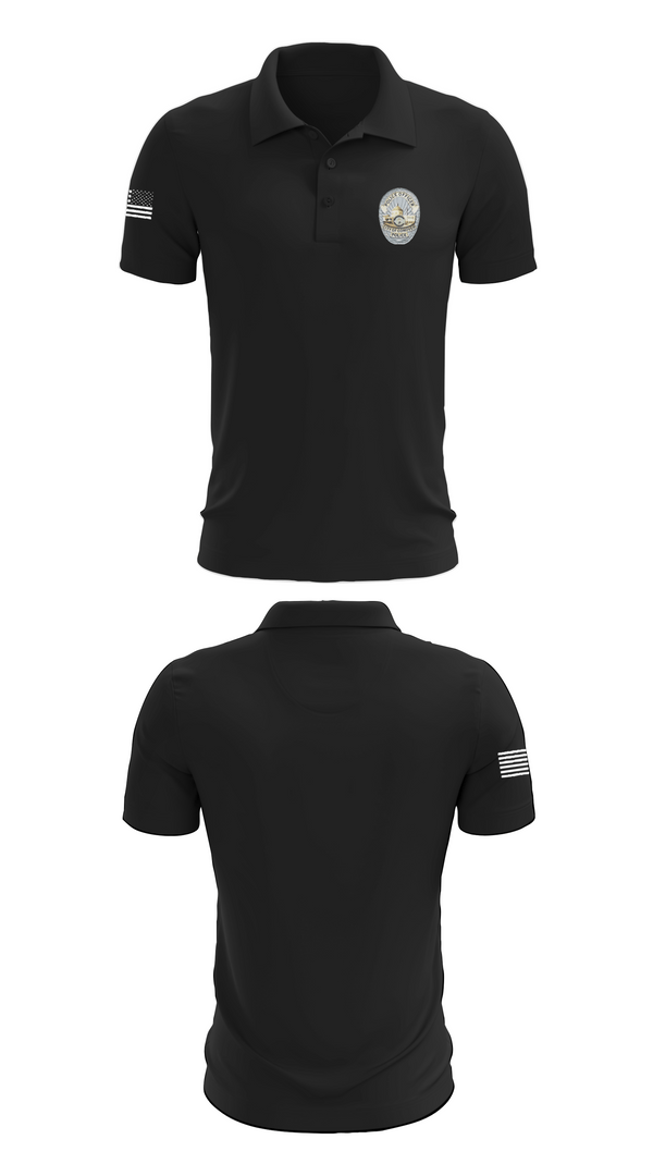 Short Sleeve Performance Polo, Conover PD, Police, Teamtime, Team time, sublimation, custom sports apparel, team uniforms, spirit wear, spiritwear, sports uniforms, custom shirts, team store, custom team store, fundraiser sports, apparel fundraiser