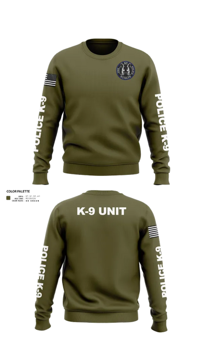 EPD K-9 87143983 Crew Neck Sweatshirt - 22