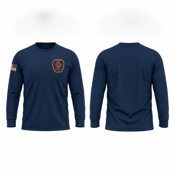 Long Sleeve Performance Shirt, Lakeside fire department, Fire Department, Teamtime, Team time, sublimation, custom sports apparel, team uniforms, spirit wear, spiritwear, sports uniforms, custom shirts, team store, custom team store, fundraiser sports, apparel fundraiser