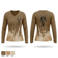 Bandits Women's Long Sleeve V-neck Shirt - 1
