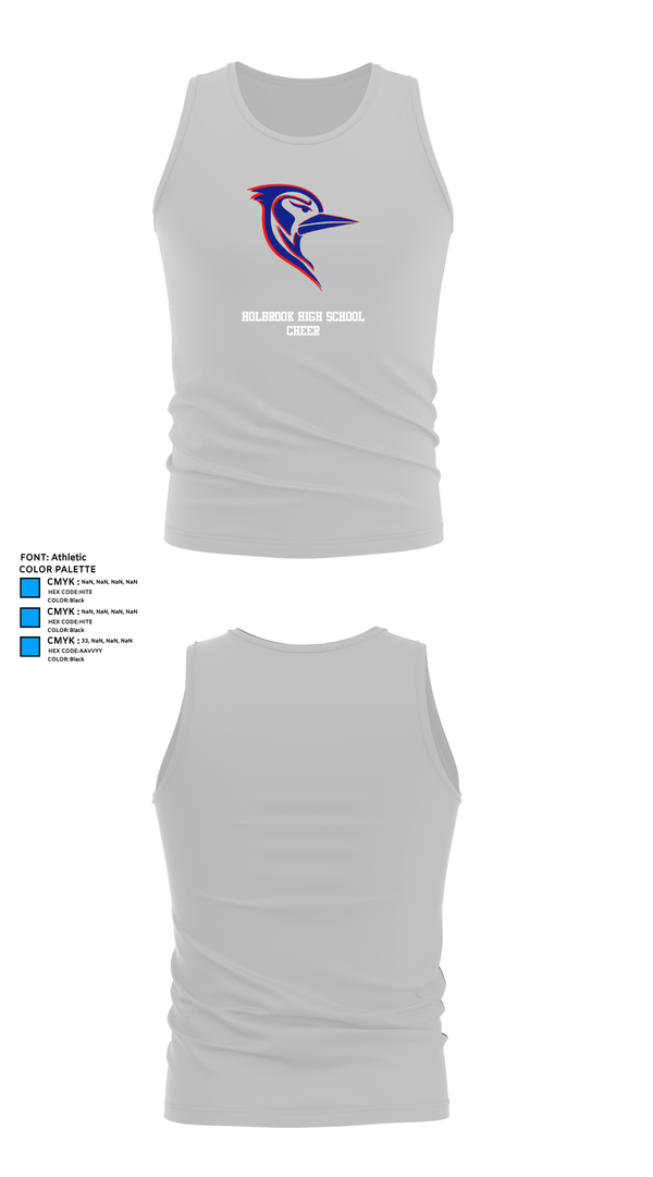 Tank Top, Holbrook High School Cheer, Cheer, Teamtime, Team time, sublimation, custom sports apparel, team uniforms, spirit wear, spiritwear, sports uniforms, custom shirts, team store, custom team store, fundraiser sports, apparel fundraiser