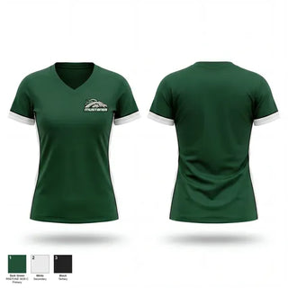 Womens Short Sleeve Vneck Shirt, Lady Mustangs, Softball, Teamtime, Team time, sublimation, custom sports apparel, team uniforms, spirit wear, spiritwear, sports uniforms, custom shirts, team store, custom team store, fundraiser sports, apparel fundraiser