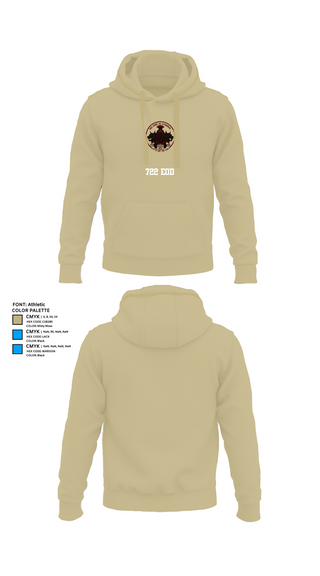 Hoodie, 722 EOD, , Teamtime, Team time, sublimation, custom sports apparel, team uniforms, spirit wear, spiritwear, sports uniforms, custom shirts, team store, custom team store, fundraiser sports, apparel fundraiser
