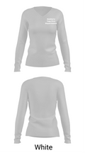 Danbury Twp Fire Department 15914574 Women's Long Sleeve V-neck Shirt - 11
