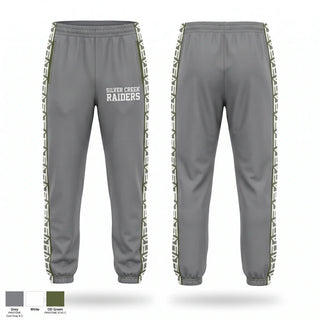 Sweatpants, Silver Creek Raiders, Tennis, Teamtime, Team time, sublimation, custom sports apparel, team uniforms, spirit wear, spiritwear, sports uniforms, custom shirts, team store, custom team store, fundraiser sports, apparel fundraiser