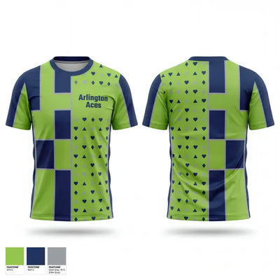 Arlington Aces 73453237 Old School Cotton Feel Shirt - 1