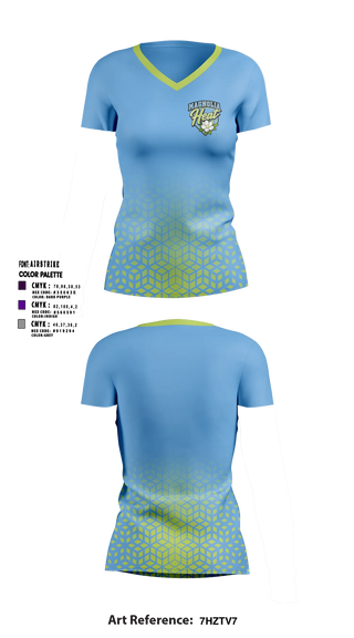 Womens Short Sleeve Vneck Shirt, Magnolia Heat, Softball, Teamtime, Team time, sublimation, custom sports apparel, team uniforms, spirit wear, spiritwear, sports uniforms, custom shirts, team store, custom team store, fundraiser sports, apparel fundraiser