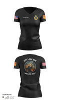 HHB, 31st ADA BDE 93964777 Women's Short Sleeve V-neck Shirt - 40