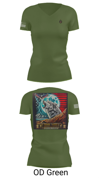 Womens Short Sleeve Vneck Shirt, 1st Combat Readiness Regiment, , Teamtime, Team time, sublimation, custom sports apparel, team uniforms, spirit wear, spiritwear, sports uniforms, custom shirts, team store, custom team store, fundraiser sports, apparel fundraiser