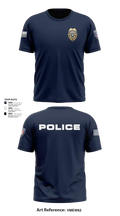 Davenport Police Department 97517619 Short Sleeve Performance Shirt - 20