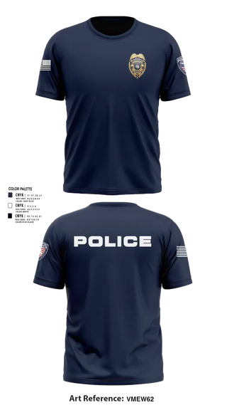 Short Sleeve Performance Shirt, Davenport Police Department, Police, Teamtime, Team time, sublimation, custom sports apparel, team uniforms, spirit wear, spiritwear, sports uniforms, custom shirts, team store, custom team store, fundraiser sports, apparel fundraiser