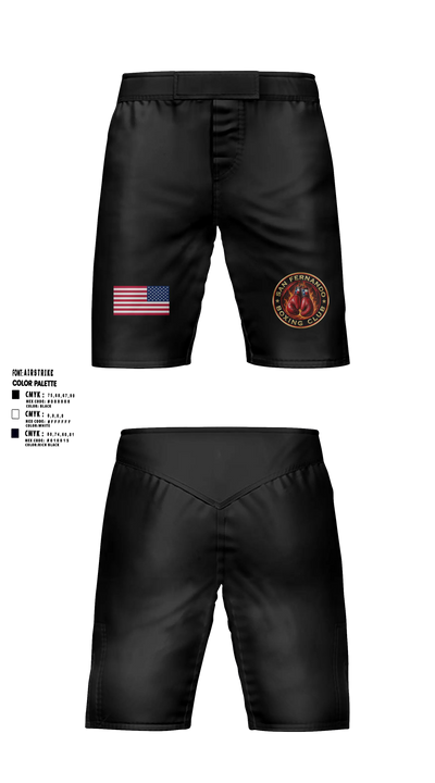 San Fernando Boxing Club 92427997 Fight Shorts - 5
