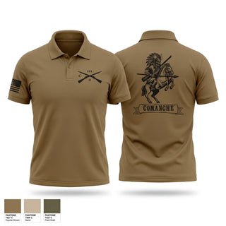 Short Sleeve Performance Polo, Charlie Company 2-121 IN BN, National Guard, Teamtime, Team time, sublimation, custom sports apparel, team uniforms, spirit wear, spiritwear, sports uniforms, custom shirts, team store, custom team store, fundraiser sports, apparel fundraiser