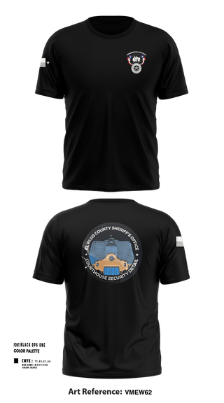 Short Sleeve Performance Shirt, El Paso County Sheriff’s Office/Courthouse Security section, Police, Teamtime, Team time, sublimation, custom sports apparel, team uniforms, spirit wear, spiritwear, sports uniforms, custom shirts, team store, custom team store, fundraiser sports, apparel fundraiser