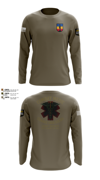 Long Sleeve Performance Shirt, 426 RTI, National Guard, Teamtime, Team time, sublimation, custom sports apparel, team uniforms, spirit wear, spiritwear, sports uniforms, custom shirts, team store, custom team store, fundraiser sports, apparel fundraiser