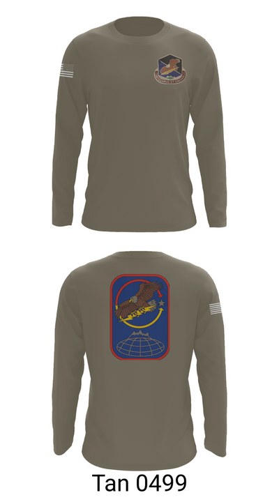 100th Missile Defense Brigade 43971287 Long Sleeve Performance Shirt 66