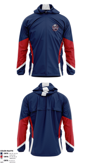 Windbreaker, Chargers, Men's Soccer, Teamtime, Team time, sublimation, custom sports apparel, team uniforms, spirit wear, spiritwear, sports uniforms, custom shirts, team store, custom team store, fundraiser sports, apparel fundraiser
