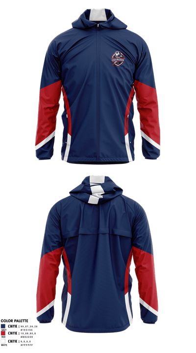 Chargers 27398800 Windbreaker - 1