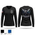 Frank 800's Women's Long Sleeve V-neck Shirt - 1