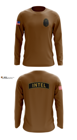 Long Sleeve Performance Shirt, 18 Security Forces Squadron, Air Force, Teamtime, Team time, sublimation, custom sports apparel, team uniforms, spirit wear, spiritwear, sports uniforms, custom shirts, team store, custom team store, fundraiser sports, apparel fundraiser