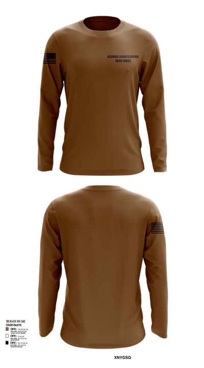 Illinois Counterdrug Task Force 54341154 Long Sleeve Performance Shirt 11