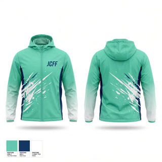 Windbreaker, JCFF, Spirit Store, Teamtime, Team time, sublimation, custom sports apparel, team uniforms, spirit wear, spiritwear, sports uniforms, custom shirts, team store, custom team store, fundraiser sports, apparel fundraiser