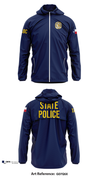Windbreaker, Texas alcoholic beverage commission, Police, Teamtime, Team time, sublimation, custom sports apparel, team uniforms, spirit wear, spiritwear, sports uniforms, custom shirts, team store, custom team store, fundraiser sports, apparel fundraiser