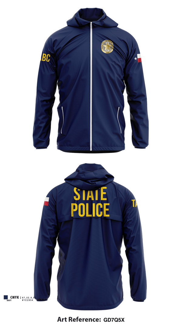Windbreaker, Texas alcoholic beverage commission, Police, Teamtime, Team time, sublimation, custom sports apparel, team uniforms, spirit wear, spiritwear, sports uniforms, custom shirts, team store, custom team store, fundraiser sports, apparel fundraiser