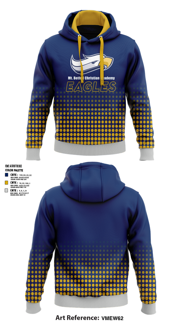 Hoodie, Mt. Bethel Christian Academy Golf Program, Golf, Teamtime, Team time, sublimation, custom sports apparel, team uniforms, spirit wear, spiritwear, sports uniforms, custom shirts, team store, custom team store, fundraiser sports, apparel fundraiser