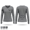 JFHQ ARMIS 53921336 Women's Long Sleeve V-neck Shirt - 1