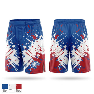 Fight Shorts, Atwater Falcons, Wrestling, Teamtime, Team time, sublimation, custom sports apparel, team uniforms, spirit wear, spiritwear, sports uniforms, custom shirts, team store, custom team store, fundraiser sports, apparel fundraiser