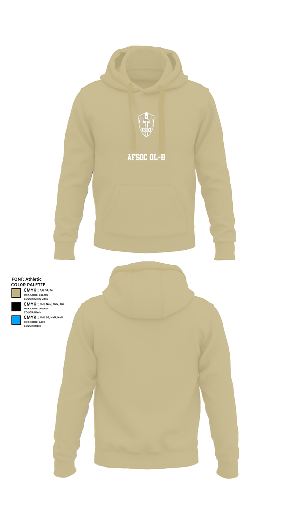 Hoodie, AFSOC OL-B, , Teamtime, Team time, sublimation, custom sports apparel, team uniforms, spirit wear, spiritwear, sports uniforms, custom shirts, team store, custom team store, fundraiser sports, apparel fundraiser