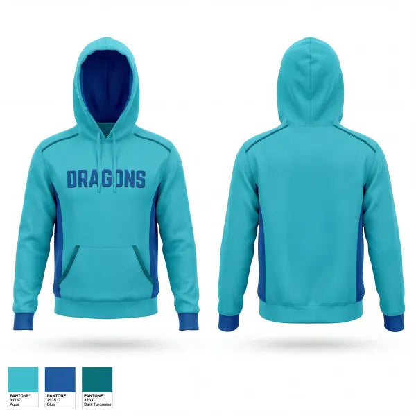 Hoodie, Dragons, Men's Lacrosse, Teamtime, Team time, sublimation, custom sports apparel, team uniforms, spirit wear, spiritwear, sports uniforms, custom shirts, team store, custom team store, fundraiser sports, apparel fundraiser