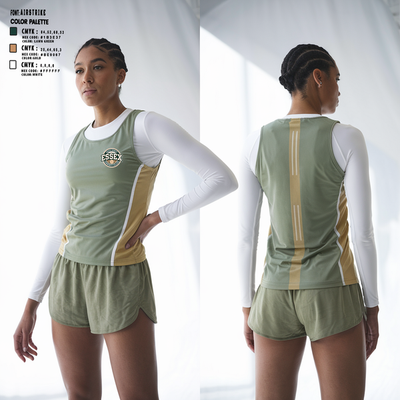 ESSEX COUNTY COMMUNITY COLLEGE 62185123 Women's Track Singlet - 1
