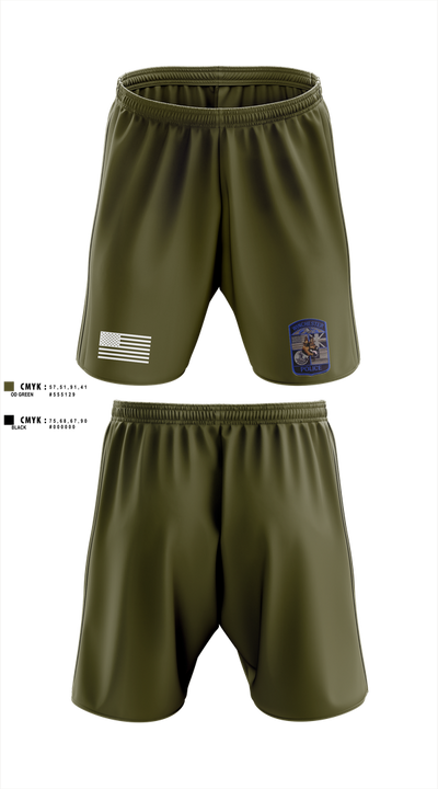 Winchester Police K9 Unit 67767754 Athletic Shorts With Pockets - 1