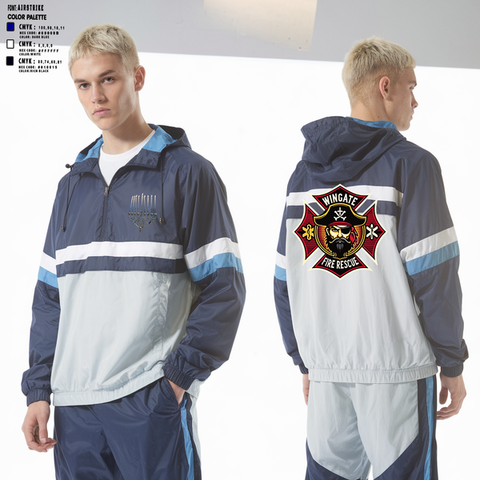 Windbreaker, Wingate Fire Rescue, , Teamtime, Team time, sublimation, custom sports apparel, team uniforms, spirit wear, spiritwear, sports uniforms, custom shirts, team store, custom team store, fundraiser sports, apparel fundraiser