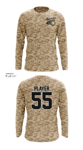 Long Sleeve Performance Shirt, Louisiana Action, Softball, Teamtime, Team time, sublimation, custom sports apparel, team uniforms, spirit wear, spiritwear, sports uniforms, custom shirts, team store, custom team store, fundraiser sports, apparel fundraiser